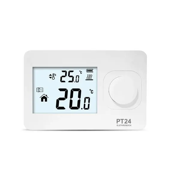 termostat PT24 prostorovy digi.,ovl.kolečko,bez programu Rychlé Dodání