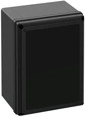 GEOS-L 3040-22-o/sw BLACK,plné víko, IP67/68/69 š300*v400*h220 Nová Kolekce