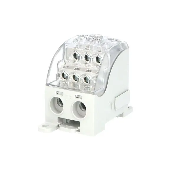 BLOK PDB 400 _ 1P_400A_ rozděl.blok 1x35-120mm2/2x4- Must-Have