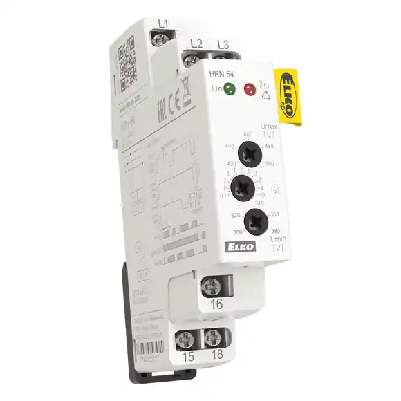 HRN- 54 hlidaci napěťové rele 3x400V (Umax/Umin/sled) Výhodná Nabídka