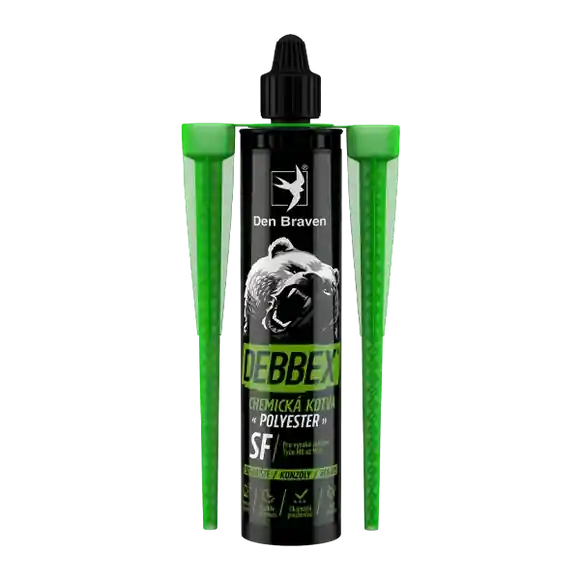 Autentický Chemická kotva Polyester SF_GREEN 300ml bez styrenu **doprodej**