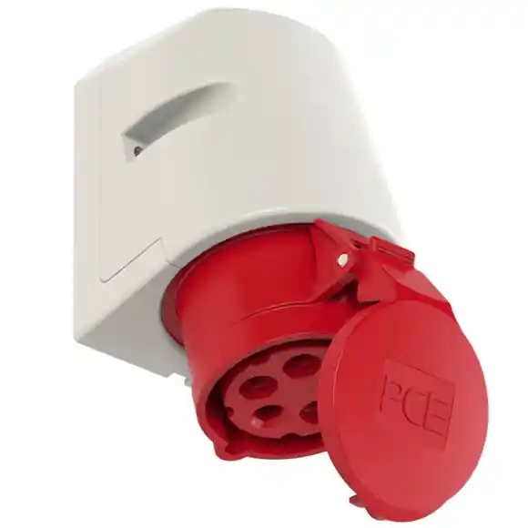 IZS 1653 16A IP44 zasuvka nastenna 5p Akce
