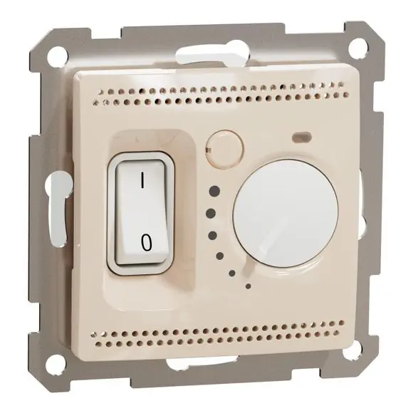Must-Have Sedna D/E - Podlahový termostat 16A, Béžová