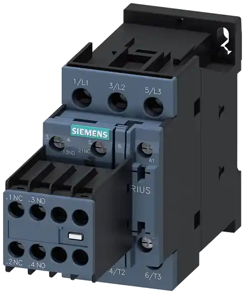 stykač, AC-3e, 17A/7,5kW/400V, 3pólový, AC 230V/50Hz, 2 NO + 2 NC, šroubová s... Novinka