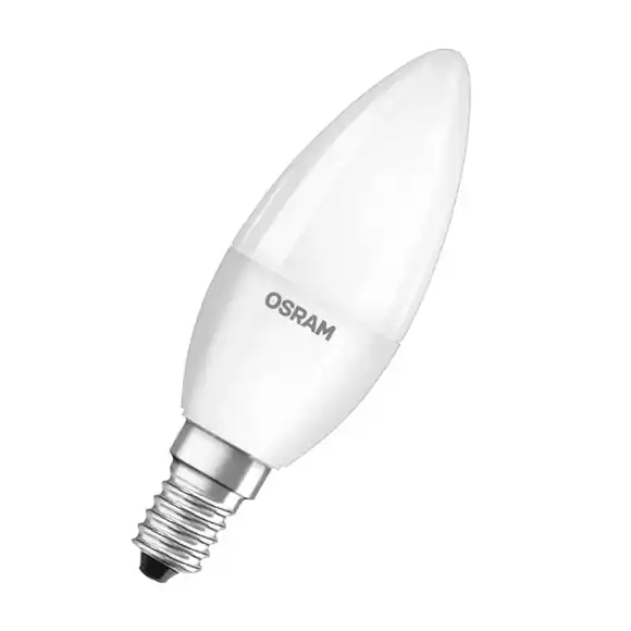 Novinka LED žárovka Value Classic B40 4,9W/840 2700K 220-240VFR E14 FS1 OSRAM svíčka