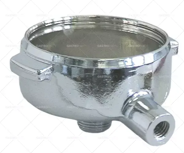 Jen Po Omezenou Doba Držák filtru pro kávovar montážní ø 81mm výstup 3/8″ vnitřní ø 61mm madlo M10x1,5 pochromovaná mosaz