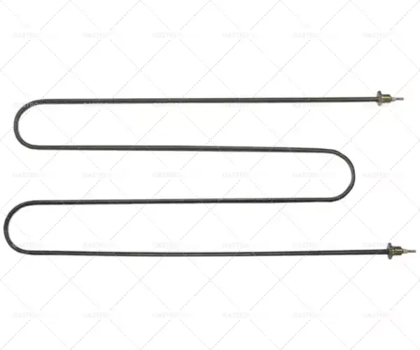 Sleva topné těleso 1000W 230 HK 1 L 455mm B 210mm terminál O4 trubka o 6,5 mm montáž 2-ti jamkové