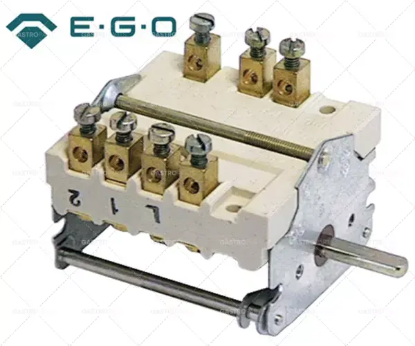 Hit Sezóny Spínače 4 spínacími polohami 1Z / 2Kor spínací sekvence 0-1-2-3 32A osy o 6x4,6mm