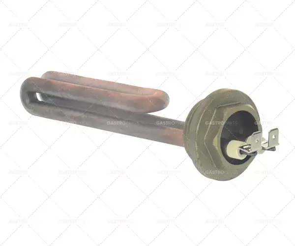 Značkový topné těleso 1350W 230 HK 1 závit 1 "L 140 mm B 22 mm H 23 mm trubice o 8,5 mm konektor 6,3
