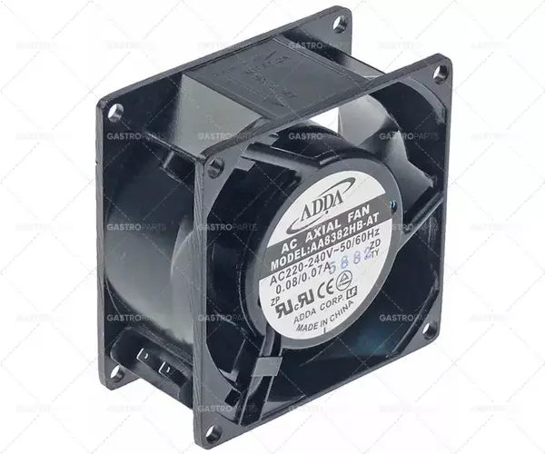 Nová Kolekce Axial L 80 mm B 80 mm H 38mm 230V 50 / 60Hz 14 / 13.5W ložiska kuličková ložiska