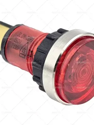 Nejlepší Cena Kontrolka červená ø 12mm 230V plochý konektor 6,3 mm Model CM / 5