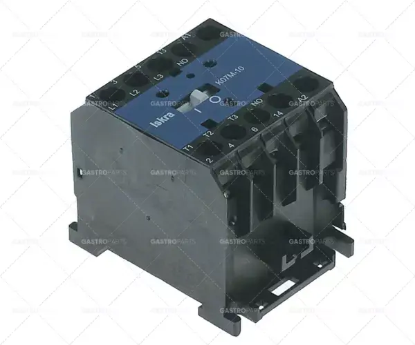 výkonový stykač odporová zátěž 20A 12VDC (AC3/400V) 8,5A/5,5kW hlavní kontakty 3NO Ihned K Objednání