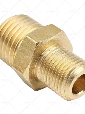 Dvojitá vsuvka mosaz Připojení 1/8 "- 1/4" Unit 1 kus Super Cena