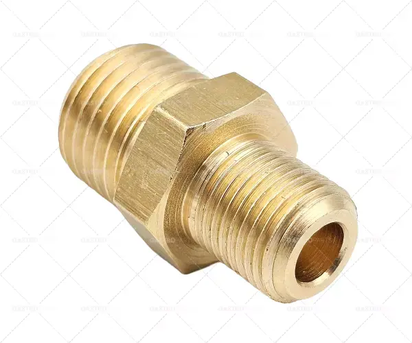 Dvojitá vsuvka mosaz Připojení 1/8 "- 1/4" Unit 1 kus Super Cena