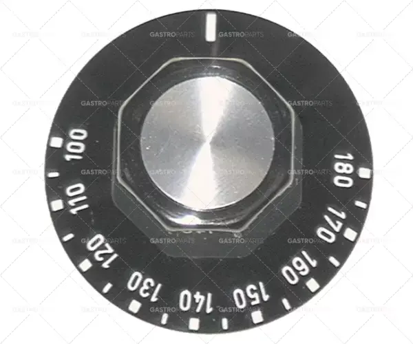 Speciální Cena Knebel termostat T.MAX. 180 ° C O O 50mm náprava 6x4,6mm plochý top black