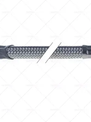 Flex hadice CNS pletací rovné zahnuté DN8 připojení 3/8 "L 500 mm kónicky těsnící Pouze Dnes