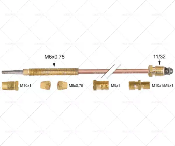 termočlánek Set 6 dílný L 600mm Časově Omezené