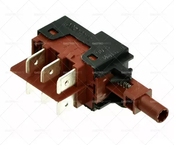 Horká Nabídka tlačítkový spínač 2-pól prvek 2CO 250V 16A Připojení plochá zástrčka 6,3mm