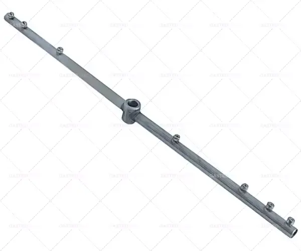 Značkový oplachovací rameno d 469 mm trysky 7 montáž ø 12 mm montážní pozice horní/dolní