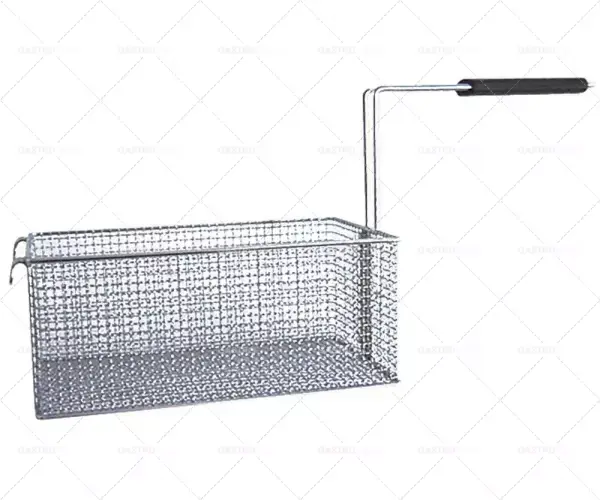 fritovací koš d1 290 mm š1 180 mm v1 120 mm d2 520 mm v3 230 mm chromovaná ocel Akční Cena