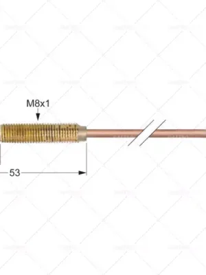 Termoelektrické články M8x1 L 850 mm M8x1 Objednat Nyní