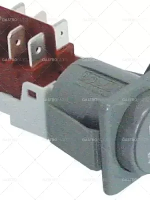 Kup Teď Tlačítkový Dimension 28,5x28,5mm šedá 2CO 250V 16A Připojení vypouštěcí čerpadlo plochý konektor 6,3 mm