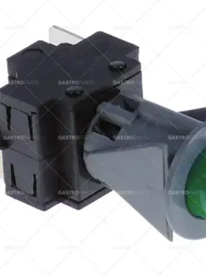 Tovární Cena momentové tlačítko, montážní průměr 16mm 250V 16A 2no vnější připojení 6,3mm kulaté zelené