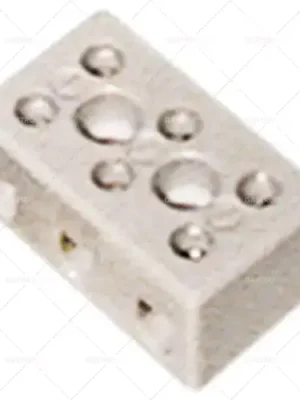 Kup Teď Porcelánová 3-pin svorka 10 mm2 LA 16mm max. 30A max 450V L 52 mm B 30 mm H 23 mm 16 mm BA jednotka 1 ks
