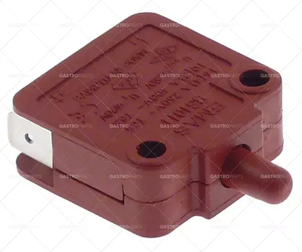 Poslední Šance Mikrospínač s push pin 250V 16A 1NO / 1 NC Připojení plochou zástrčkou 6,3 mm