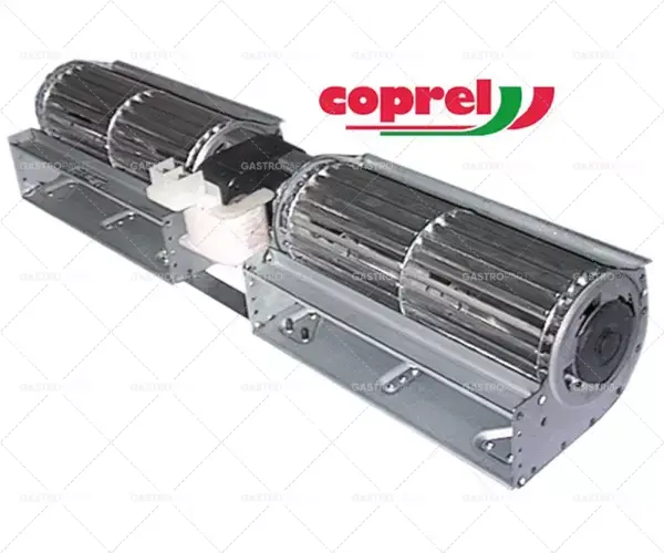 Cross flow fan COPREL TFD (FD) válec o 60 mm válec L 2x180mm svazku plechů tloušťky 35 mm Motor centrum Must-Have