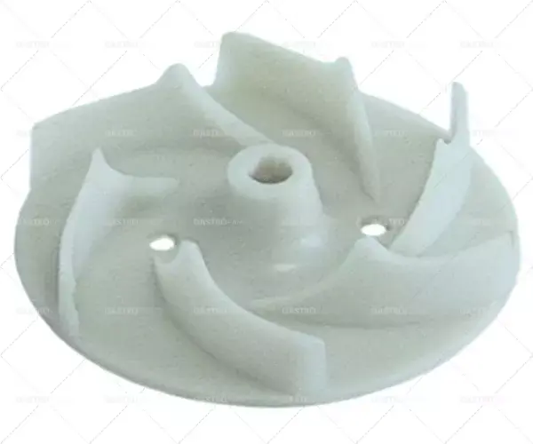 Sleva Oběžné kolo čerpadla o 95,5mm H 23mm nápravy mount o 9/8 mm směrem doprava O Záznam 16mm čepele 6
