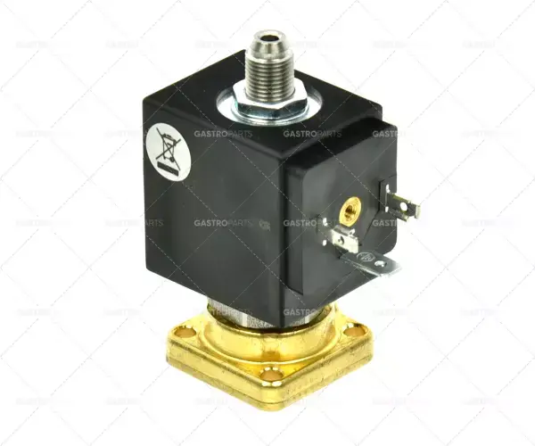 Nízká Cena Elektromagnetický ventil mosazný 3-way 230 VAC DN 2,5 mm -10 až +140 ° C ODE série 31A1 Typ cívky BDV