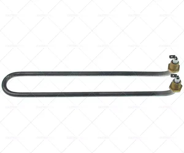 Bezpečná Platba topné těleso 1500W 230V D 292mm Š 50mm připojení vnější faston 6,3mm trubka ø 8,5mm