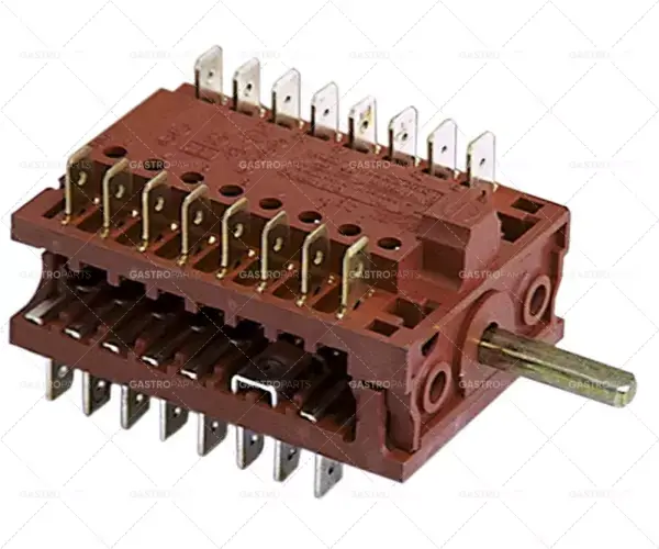 Výprodej vačkový spínač 3 polohy 1-2-3 6x4,6 mm vnější připojení