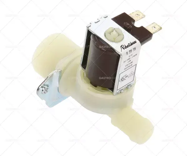 Vrácení Zdarma elektromagnetický ventil jednoduchý přímý 230V vstup 3/4" výstup 14mm vstup 15l/min t.max. 90°C
