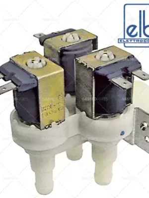 Elektromagnetický ventil 3-way úhlový 230V Vstupní 3/4 "Výstup 11,5 mm DN10 ELBI Přímo Od Výrobce