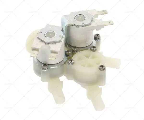 Elektromagnetický ventil 3-way rovné 230 Input 3/4 "Výstup 10 mm T.MAX. 90 ° C vstup 10 do 12 litrů / min RPE Top Prodej