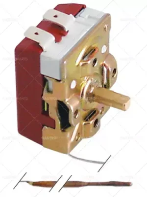 Nejlepší Volba Termostat T.MAX. 230 ° C provozní rozsah 45-230 ° C, 1-pólový 16A 1NO senzor o 3,1 mm sonda L 150 mm