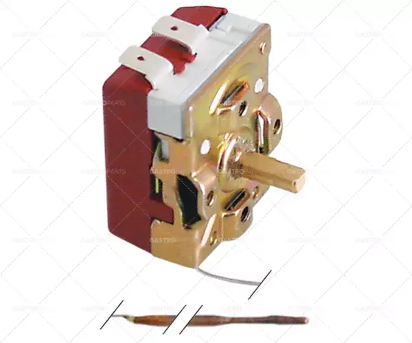 Nejlepší Volba Termostat T.MAX. 230 ° C provozní rozsah 45-230 ° C, 1-pólový 16A 1NO senzor o 3,1 mm sonda L 150 mm