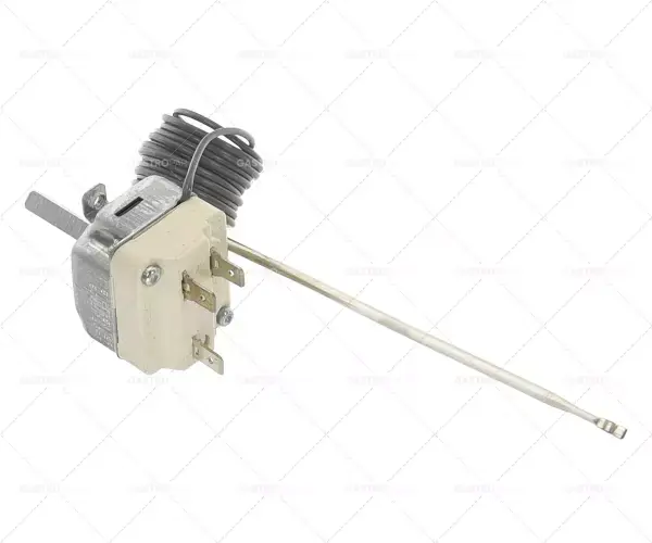 Top Prodej Termostat T.MAX. 280 ° C provozní rozsah 50-280 ° C, 1-pólový 16A 1NO senzor o 3 mm sondy L 228mm