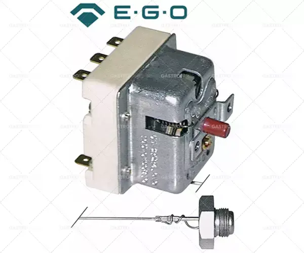 Nová Kolekce 3-fázový bezpečnostní termostat 330 °C 11x18,5mm délka kapiláry 900mm