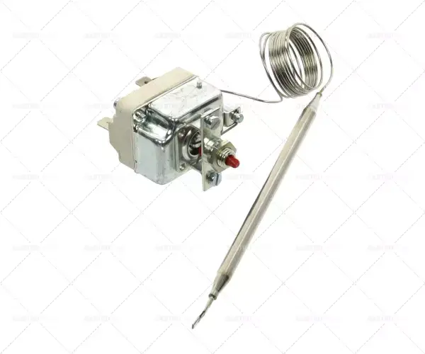 Bezpečnostní termostat kapilární 870mm sonda o 6 mm 1-pólový senzory L 129 mm 16A Novinka