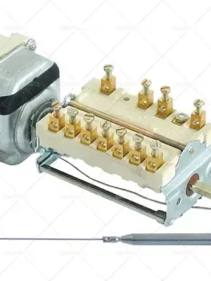 3-fázový regulační termostat 50-300 °C 6x79mm délka kapiláry 1740mm Nejlepší Volba