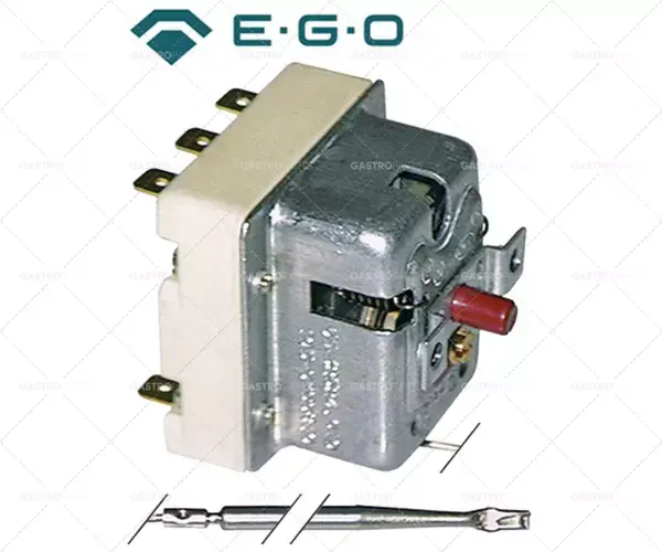 3-fázový bezpečnostní termostat 345 °C 4x120mm délka kapiláry 900mm Sleva