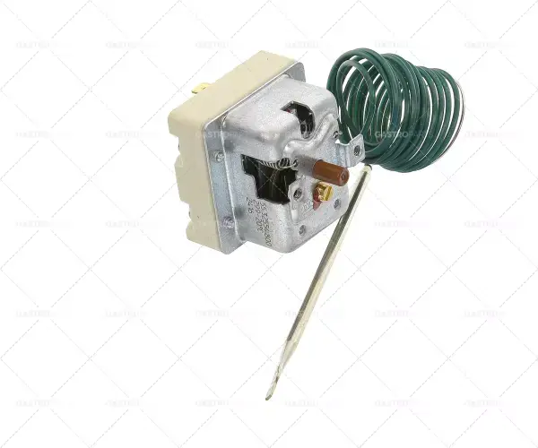 bezpečnostní termostat vypínací teplota 285°C 1pólová 0,5A sonda ø 4mm sonda L 120mm Výhodná Nabídka