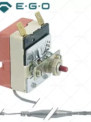 Bezpečnostní termostat Abschalttemp. 160 ° C 1-pólový 16A senzor o 6 mm sondy L 75 mm kapiláry 1540mm Ihned K Objednání