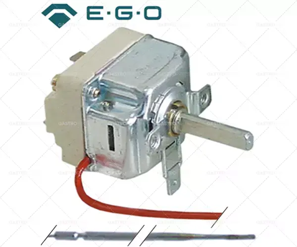 Termostat T.MAX. 270 ° C provozní rozsah 50-270 ° C, 1-pólový 16A 1NO senzor o 3 mm sondy L 219mm Kup Teď