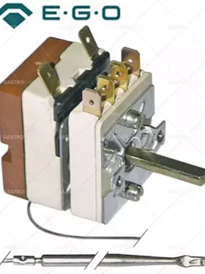 1-fázový regulační termostat 130-400 °C 3,9x163mm délka kapiláry 830mm Značkový