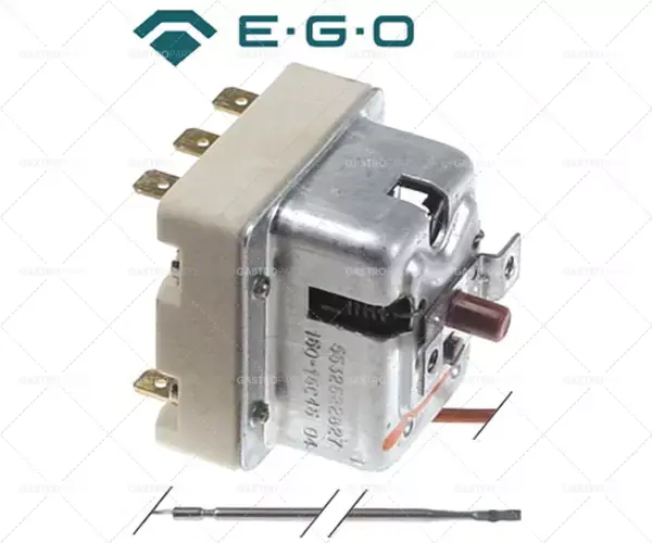 3-fázový bezpečnostní termostat 150 °C 3,1x219mm délka kapiláry 890mm Cenový Hit