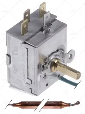 termostat t.max. 120°C teplotní rozsah 30-120°C 1pólová sonda 1CO 15A ø 6,5mm sonda L 95mm Akční Cena